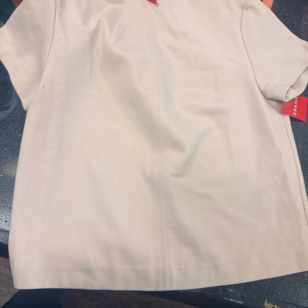 Assets By Spanx Cream Blouse